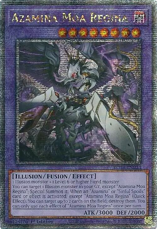 Azamina Moa Regina (Quarter Century Secret Rare) [ROTA-EN033] Quarter Century Secret Rare | GnG Games