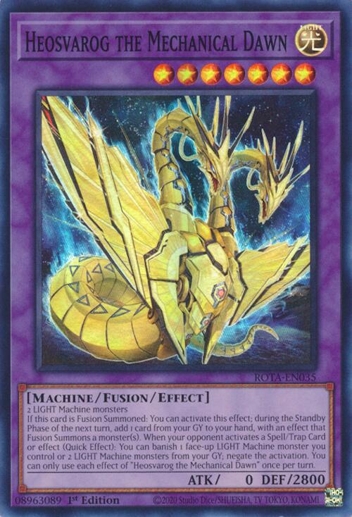 Heosvarog the Mechanical Dawn [ROTA-EN035] Super Rare | GnG Games