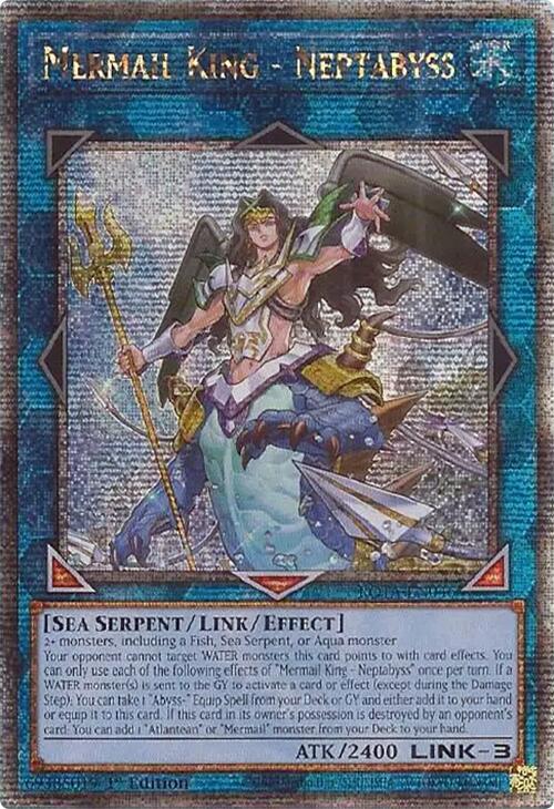 Mermail King - Neptabyss (Quarter Century Secret Rare) [ROTA-EN046] Quarter Century Secret Rare | GnG Games