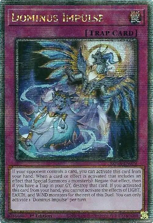 Dominus Impulse (Quarter Century Secret Rare) [ROTA-EN079] Quarter Century Secret Rare | GnG Games