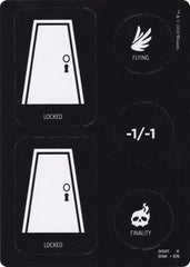 Punch Card Token (1 // 2) [Duskmourn: House of Horror Tokens] | GnG Games