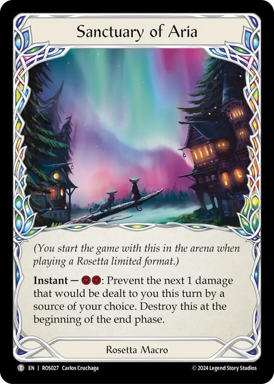 Sanctuary of Aria // Aurora, Shooting Star (Top left) [ROSPZL1] (Rosetta) | GnG Games