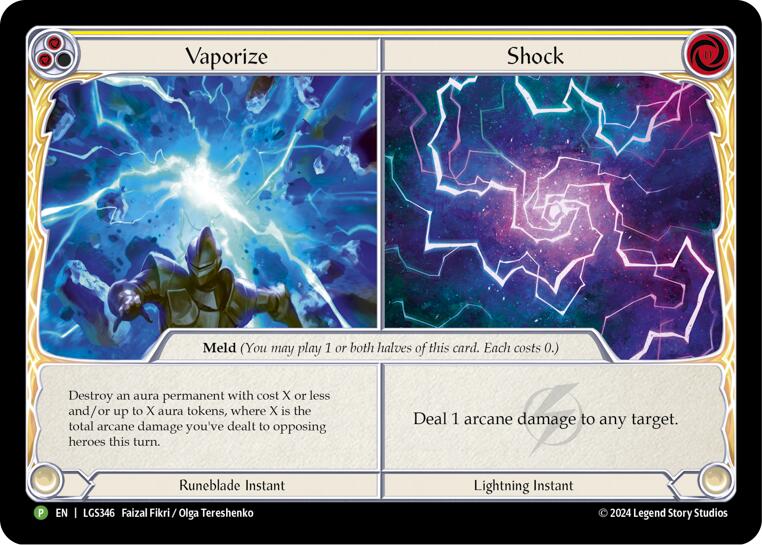 Vaporize // Shock [LGS346] (Promo)  Cold Foil | GnG Games