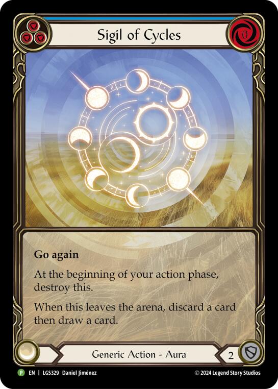 Sigil of Cycles (Extended Art) [LGS329] (Promo)  Rainbow Foil | GnG Games