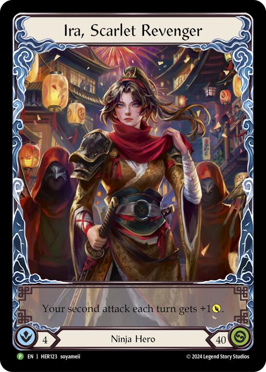 Ira, Scarlet Revenger [HER123] (Promo)  Rainbow Foil | GnG Games