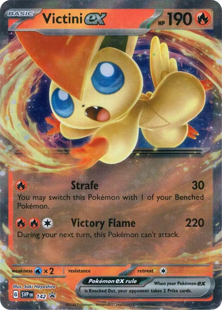 Victini ex (SVP142) [Scarlet & Violet: Black Star Promos] | GnG Games