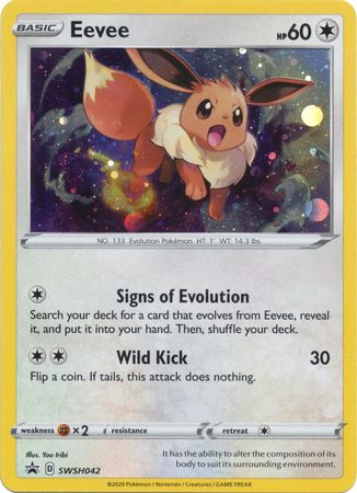 Eevee (SWSH042) [Sword & Shield: Black Star Promos] | GnG Games