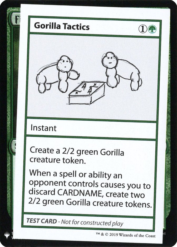 Gorilla Tactics [Mystery Booster Playtest Cards] | GnG Games
