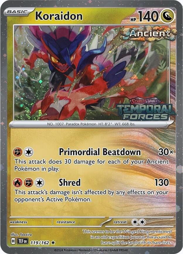 Koraidon (119/162) (European Promo) [Miscellaneous Cards] | GnG Games