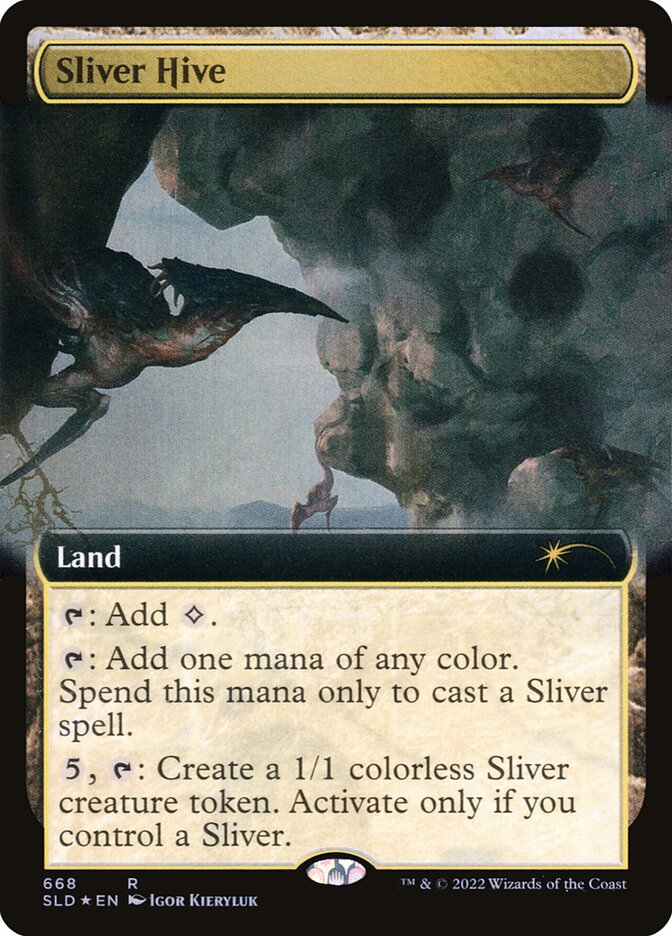 Sliver Hive (Extended Art) [Secret Lair Drop Promos] | GnG Games