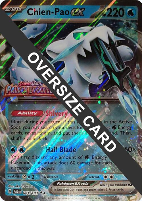 Chien-Pao ex (061/193) (Jumbo) [Scarlet & Violet: Black Star Promos] | GnG Games