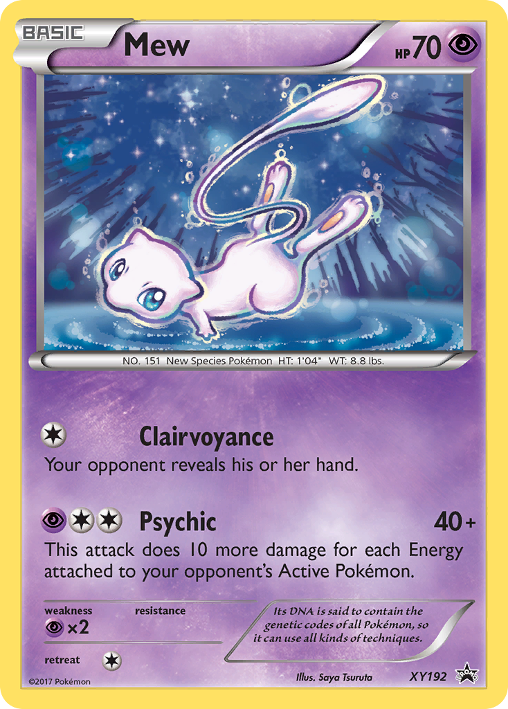 Mew (XY192) [XY: Black Star Promos] | GnG Games