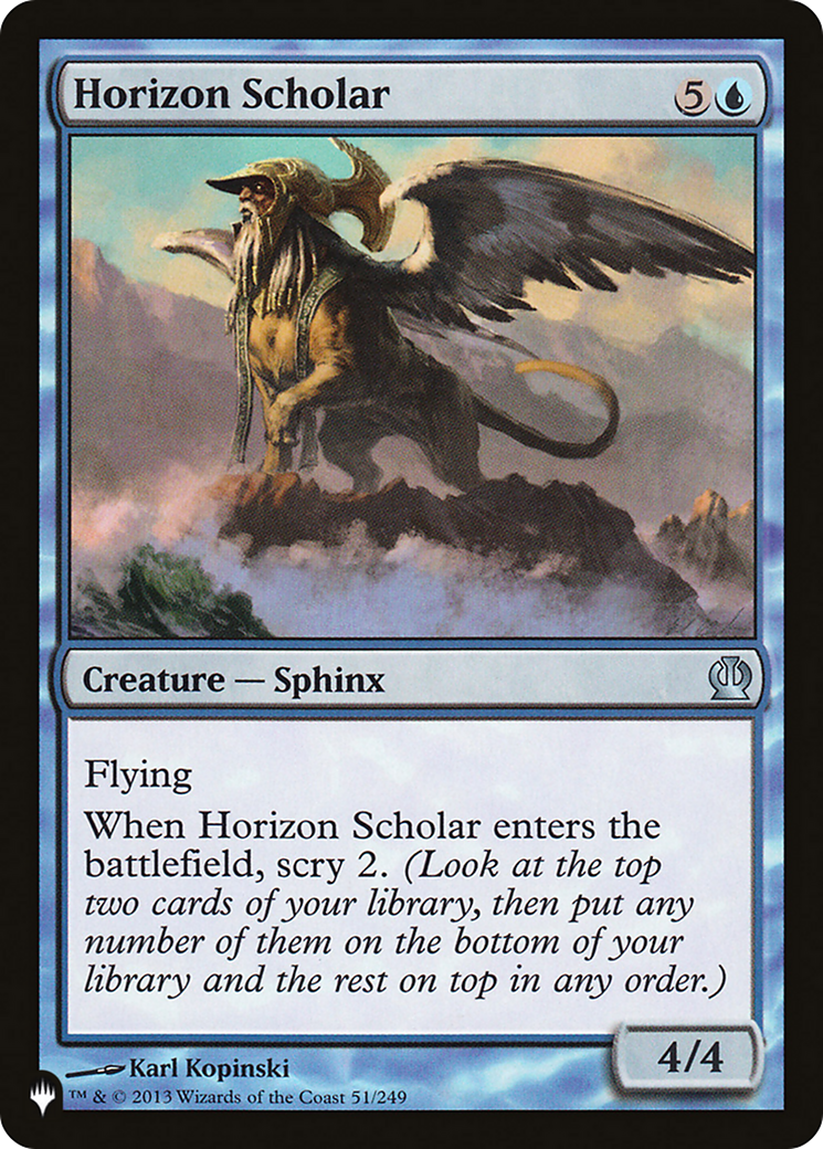 Horizon Scholar [The List] | GnG Games