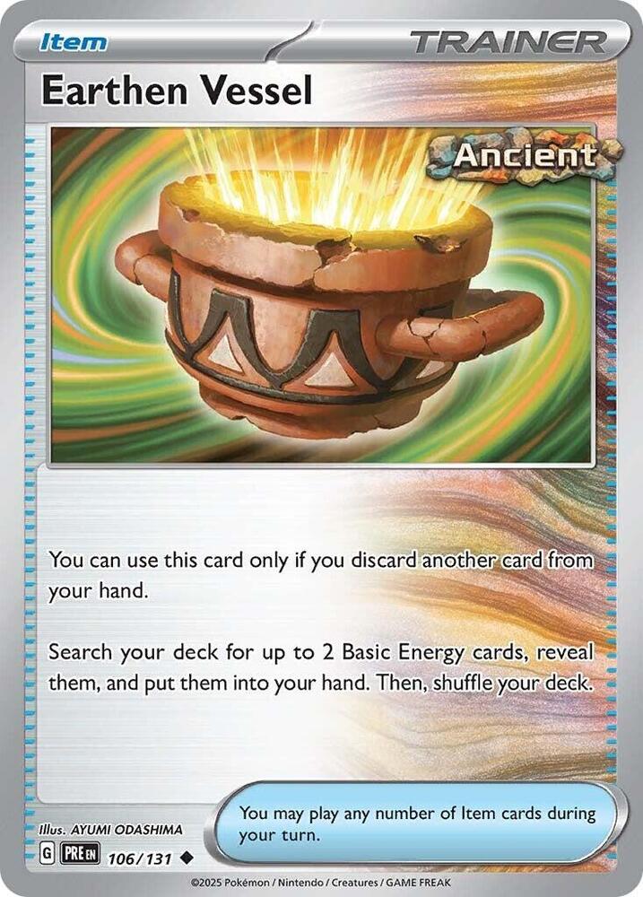 Earthen Vessel (106/131) [Scarlet & Violet: Prismatic Evolutions] | GnG Games