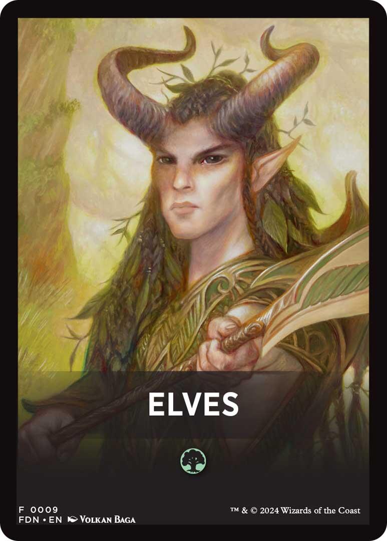 Elves Theme Card [Foundations Tokens] | GnG Games