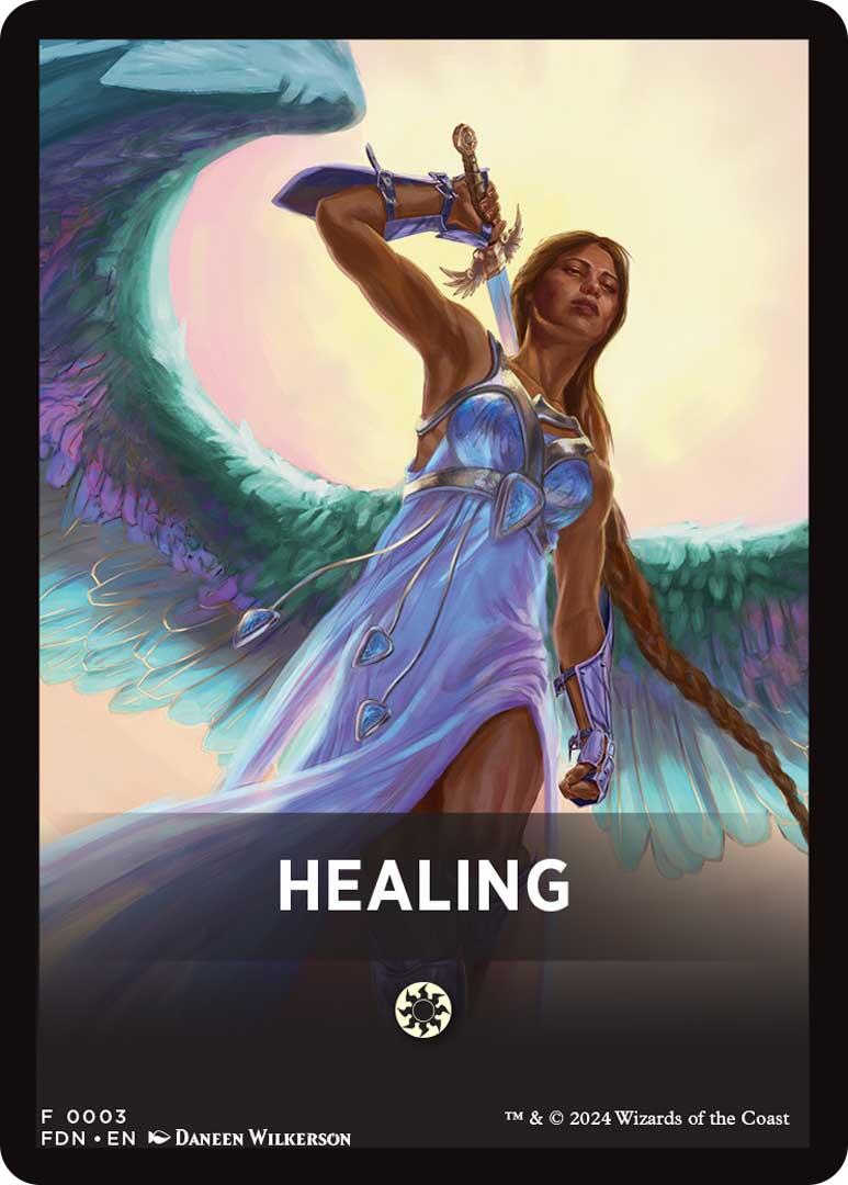 Healing Theme Card [Foundations Tokens] | GnG Games