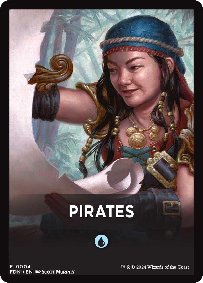Pirates Theme Card [Foundations Tokens] | GnG Games