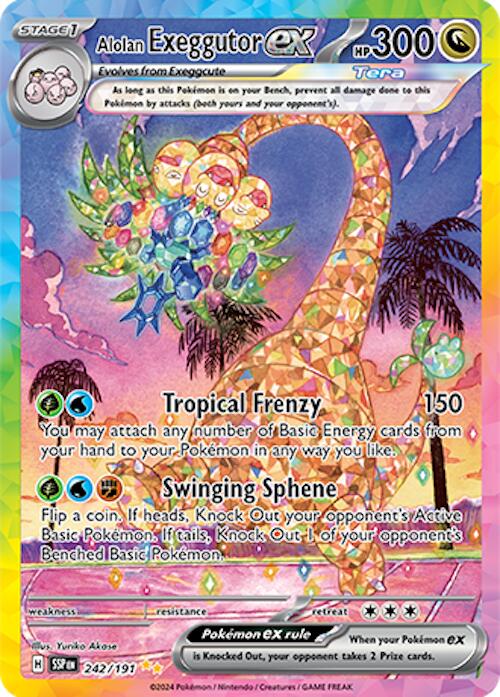 Alolan Exeggutor ex (242/191) [Scarlet & Violet: Surging Sparks] | GnG Games