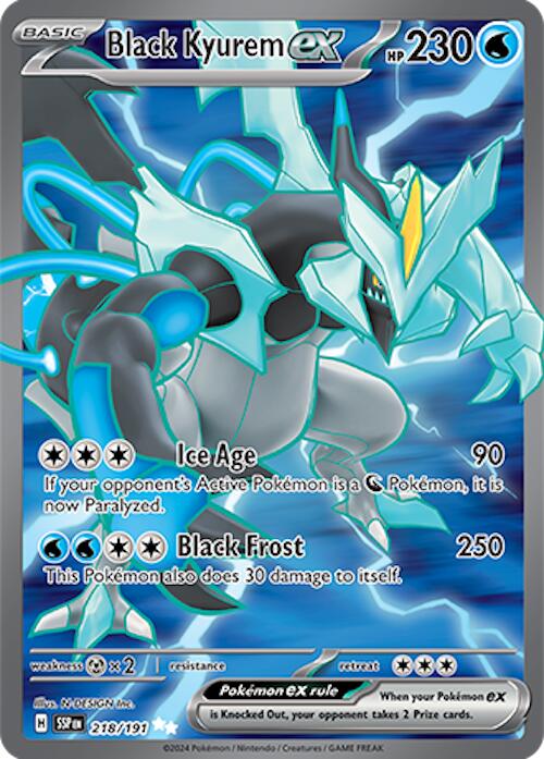 Black Kyurem ex (218/191) [Scarlet & Violet: Surging Sparks] | GnG Games