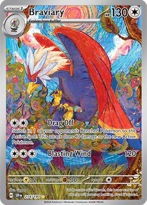 Braviary (214/191) [Scarlet & Violet: Surging Sparks] | GnG Games