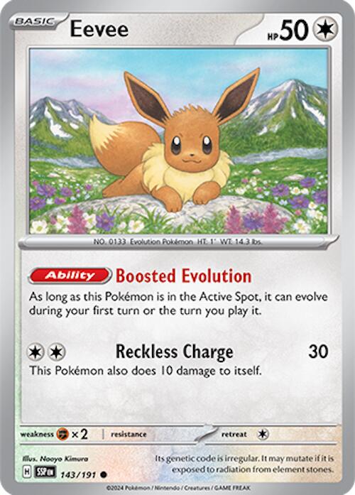 Eevee (143/191) [Scarlet & Violet: Surging Sparks] | GnG Games