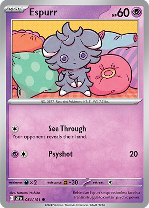 Espurr (084/191) [Scarlet & Violet: Surging Sparks] | GnG Games