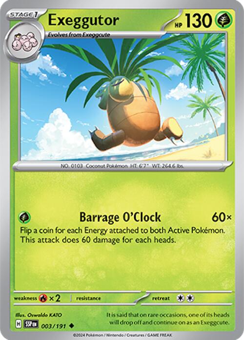 Exeggutor (003/191) [Scarlet & Violet: Surging Sparks] | GnG Games