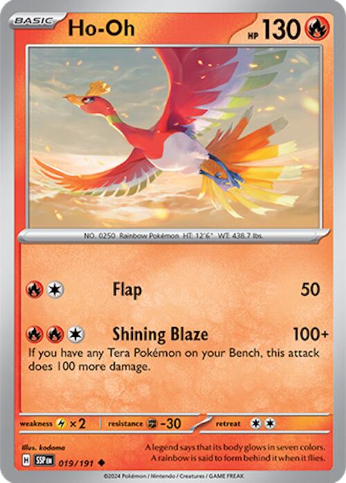 Ho-Oh (019/191) [Scarlet & Violet: Surging Sparks] | GnG Games