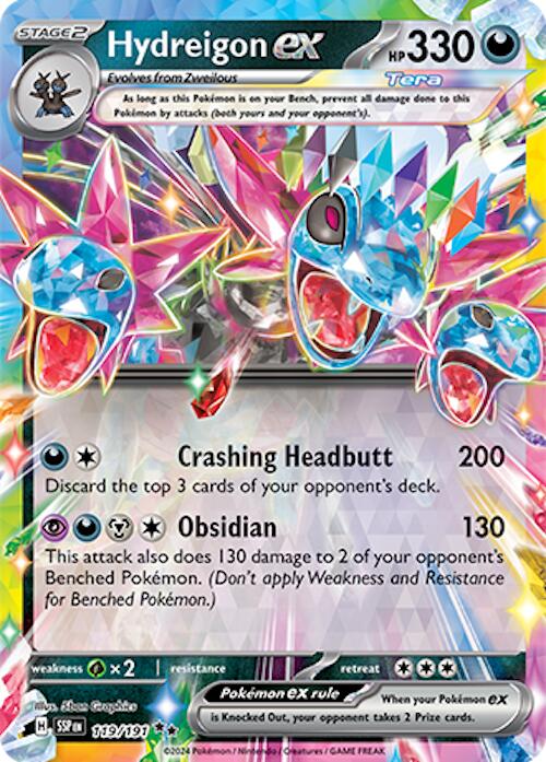 Hydreigon ex (119/191) [Scarlet & Violet: Surging Sparks] | GnG Games