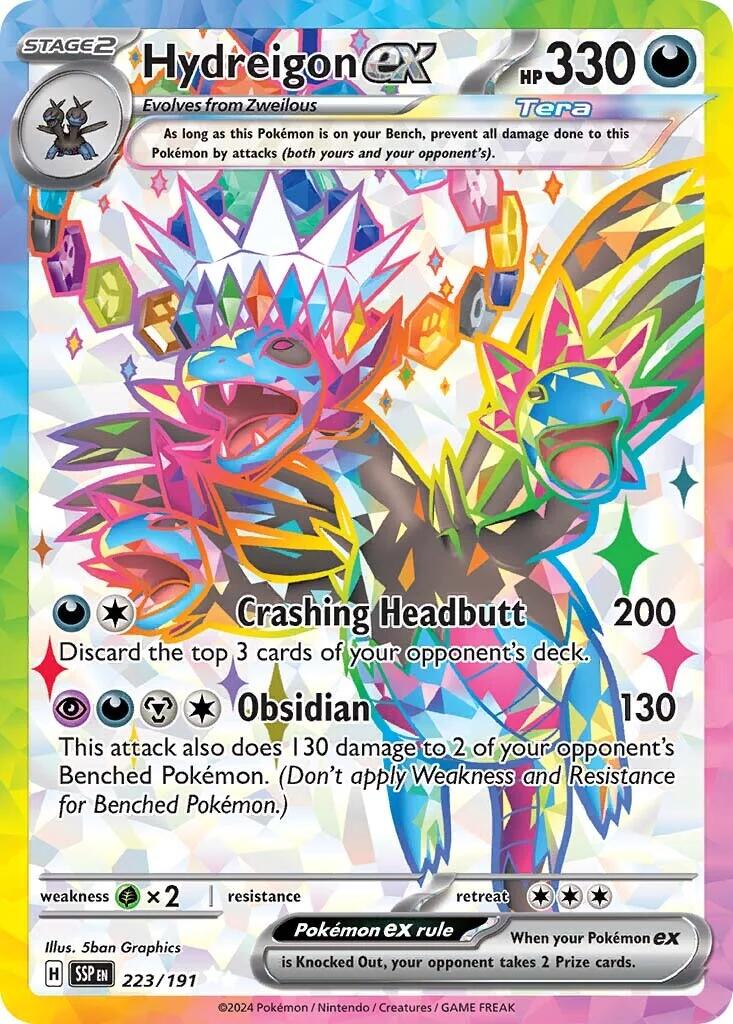 Hydreigon ex (223/191) [Scarlet & Violet: Surging Sparks] | GnG Games