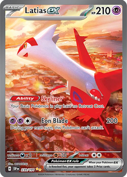 Latias ex (239/191) [Scarlet & Violet: Surging Sparks] | GnG Games