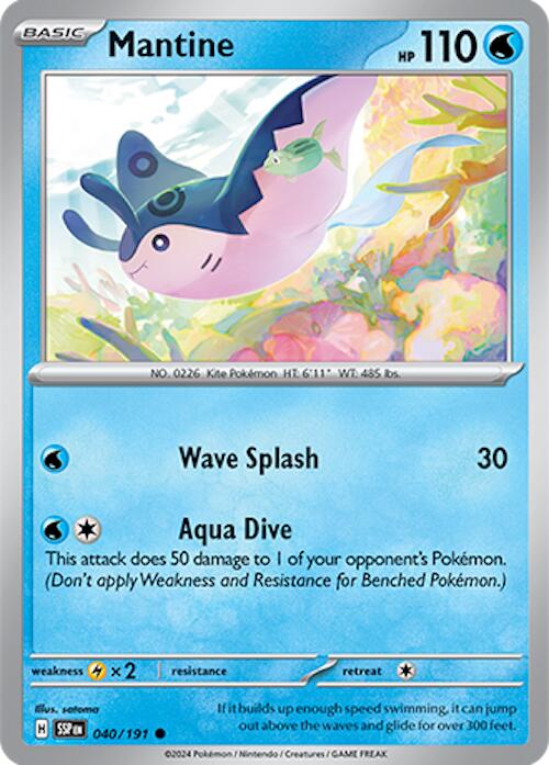 Mantine (040/191) [Scarlet & Violet: Surging Sparks] | GnG Games