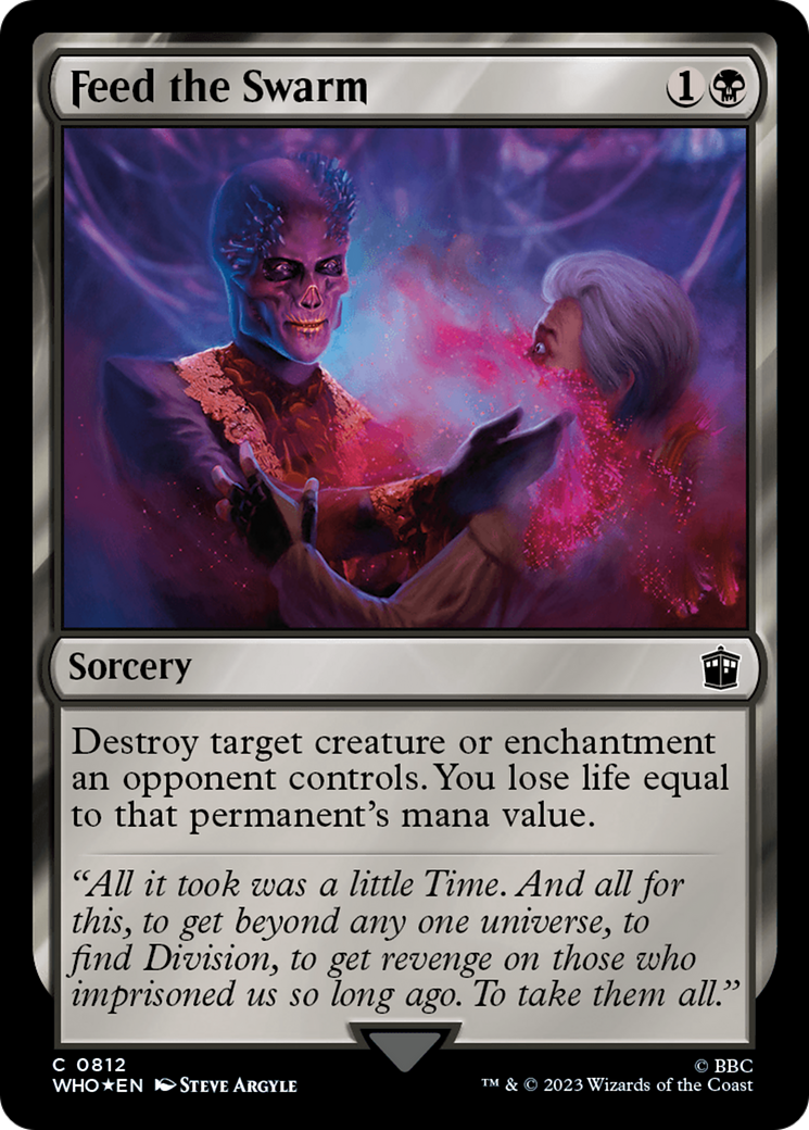 Feed the Swarm (Surge Foil) [Doctor Who] | GnG Games