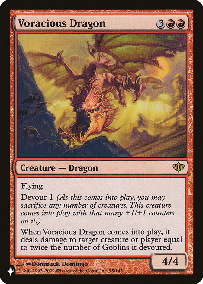 Voracious Dragon [The List] | GnG Games