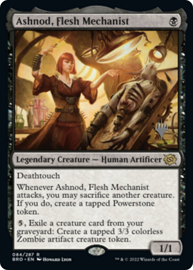 Ashnod, Flesh Mechanist (Promo Pack) [The Brothers' War Promos] | GnG Games