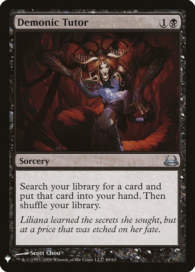 Demonic Tutor [Mystery Booster] | GnG Games