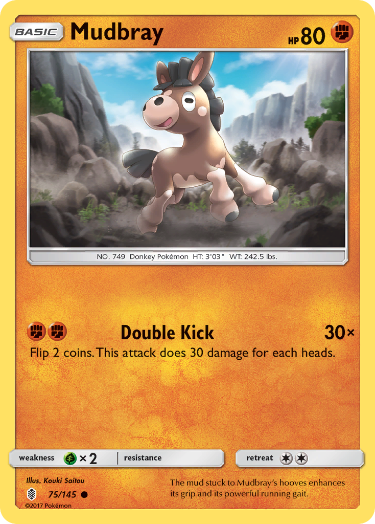 Mudbray (75/145) [Sun & Moon: Guardians Rising] | GnG Games