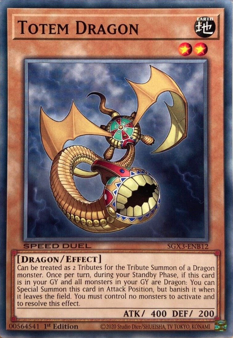 Totem Dragon [SGX3-ENB12] Common | GnG Games