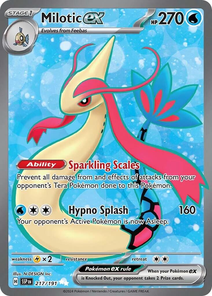 Milotic ex (217/191) [Scarlet & Violet: Surging Sparks] | GnG Games