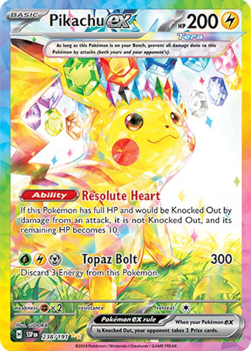 Pikachu ex (238/191) [Scarlet & Violet: Surging Sparks] | GnG Games