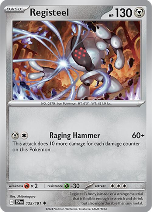 Registeel (125/191) [Scarlet & Violet: Surging Sparks] | GnG Games