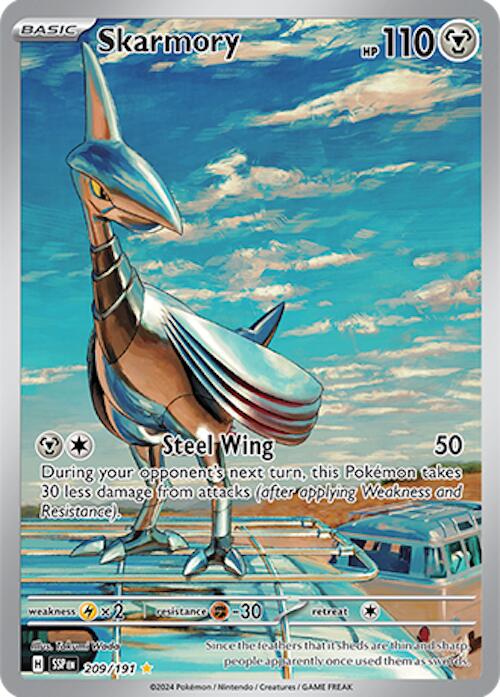 Skarmory (209/191) [Scarlet & Violet: Surging Sparks] | GnG Games