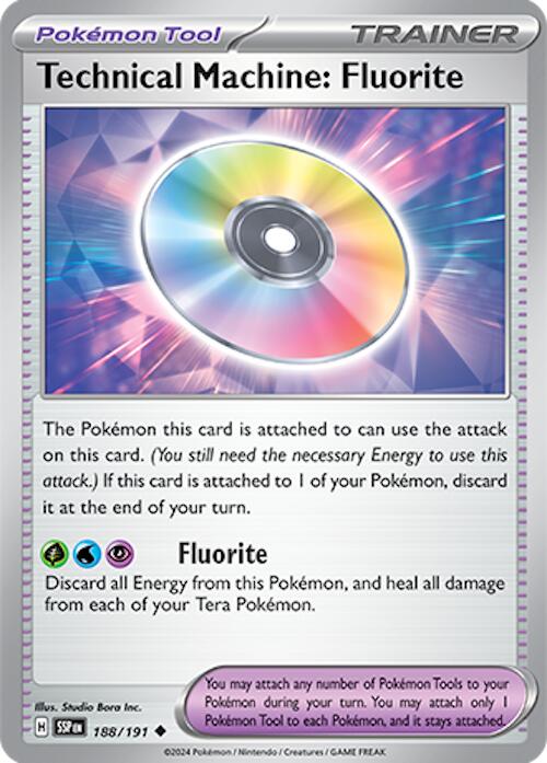 Technical Machine: Fluorite (188/191) [Scarlet & Violet: Surging Sparks] | GnG Games