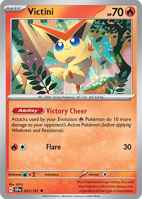 Victini (021/191) [Scarlet & Violet: Surging Sparks] | GnG Games