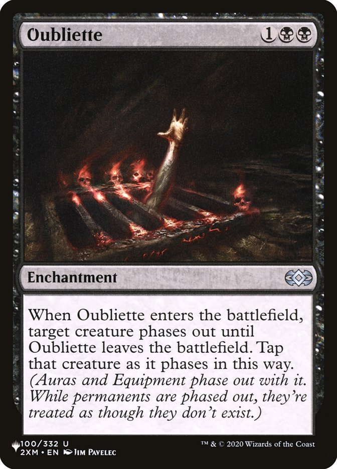 Oubliette [The List] | GnG Games