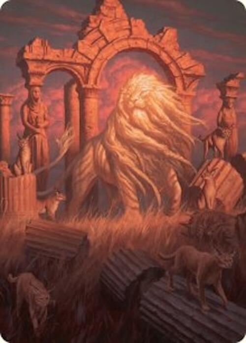 Arahbo, the First Fang Art Card (26/54) [Foundations Art Series] | GnG Games