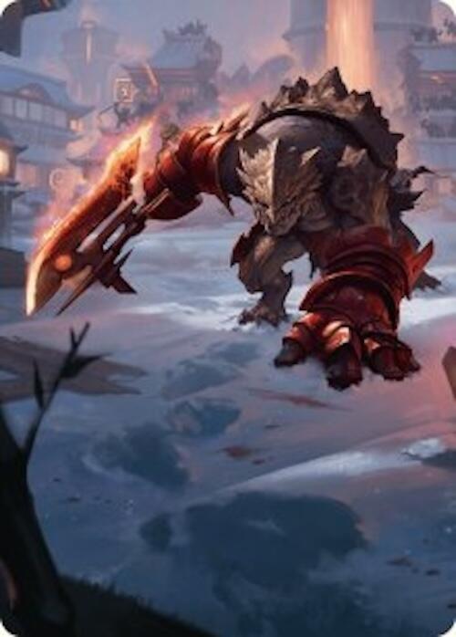 Searslicer Goblin Art Card (39/54) [Foundations Art Series] | GnG Games