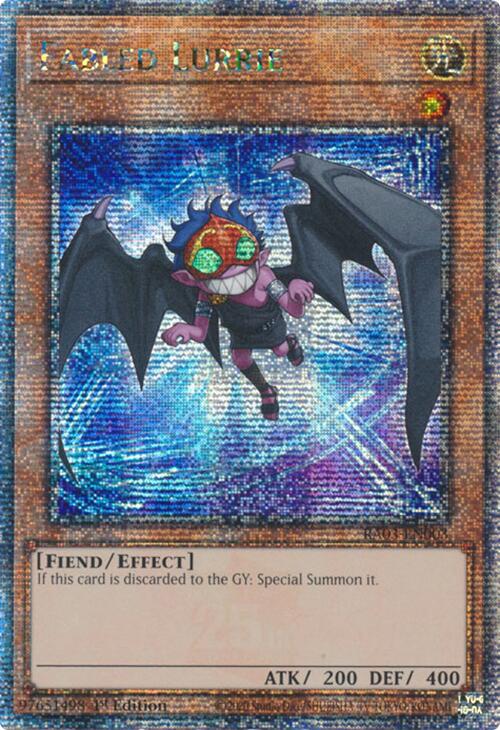 Fabled Lurrie (Quarter Century Secret Rare) [RA03-EN003] Quarter Century Secret Rare | GnG Games