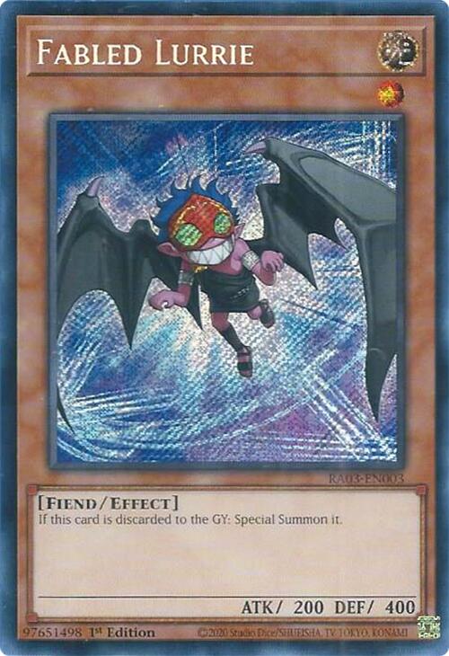 Fabled Lurrie (Secret Rare) [RA03-EN003] Secret Rare | GnG Games