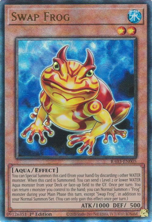 Swap Frog (UTR) [RA03-EN005] Prismatic Ultimate Rare | GnG Games